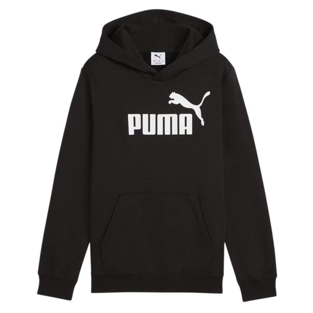 Puma Boys No.1 Cotton Hoodie / Black